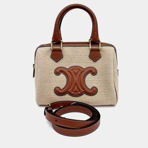Celine Quirk Triumph Boston Bag Small