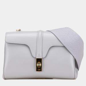 Pre Owned Celine Grey Teen Smooth Calfskin Soft 16 Crossbody