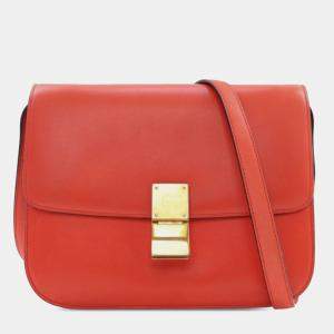 Pre Owned Celine Medium Calfskin Classic Box