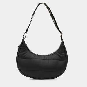 Pre Owned Celine Black Nylon Ava Shoulder Bag