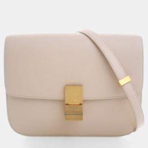 Pre Owned Celine Medium Calfskin Box Bag