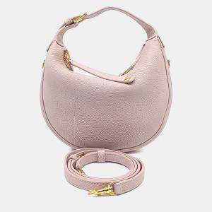 Pre Owned Celine Pink Leather Teen Lulu Bag