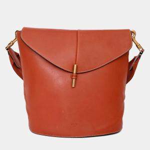 مملوكة مسبقًا Celine 2015 Brown Leather Sangle Camera Shoulder Bag