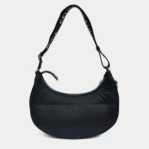 مملوكة مسبقًا Celine Black Nylon Ava Shoulder Bag