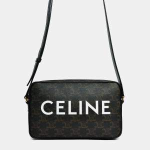 مملوكة مسبقًا Celine Triomphe Canvas Pouch Crossbody