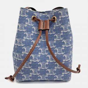 Pre Owned بحار صغير دنيم أزرق من سيلين دينيم تريومف