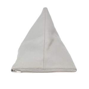 Pre Owned Celine Grey Woven Fabric Small Berlingot Clutch