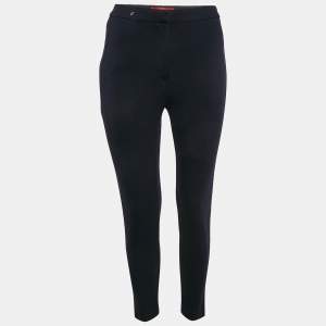 CH Carolina Herrera Navy Blue Knit Pants XS