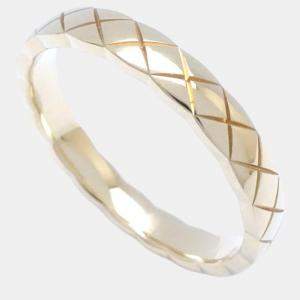 Chanel 18K Yellow Gold Coco Crush Mini Ring EU 57