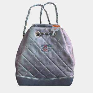 Chanel gradient purple Wandering small Backpack