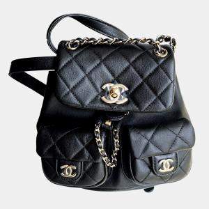 Chanel Black Duma Small Backpack