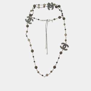 Chanel CC Beaded Necklace