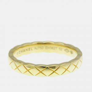 Pre Owned Chanel Coco Crush Mini 18K Yellow Gold Band Ring