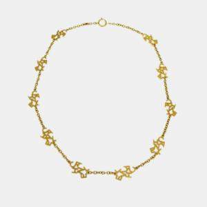 Pre Owned Chanel Chain Necklace Gold