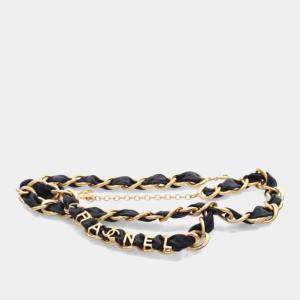 Pre Owned Chanel 90s Icon CC Double Chain Belt