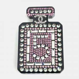 Pre Owned Chanel Plastic No. 5 brooch