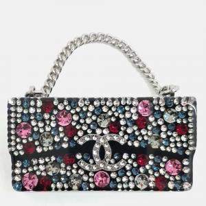 Pre Owned Chanel Plastic Multicolor bag brooch