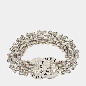 مملوكة مسبقًا Chanel CC Bracelet Silver