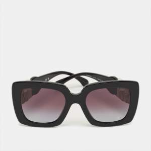 مملوكة مسبقًا Chanel Black Gradient 5474 Q CC Square Sunglasses
