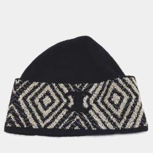 Pre Owned قبعة شانيل محبوكة متعددة الألوان