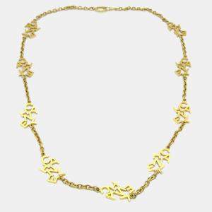 مملوكة مسبقًا Chanel Gold Chain Necklace