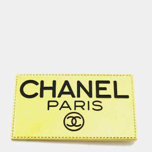 Pre Owned Chanel Plate Brooch Pin Gold