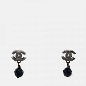 مملوكة مسبقًا أقراط شانيل مطلية بالفضة