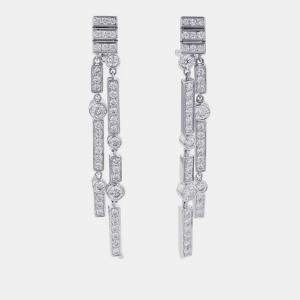 مملوكة مسبقًا أقراط شانيل 1932 بيجو دي ديامانت 18 قيراط ذهب أبيض