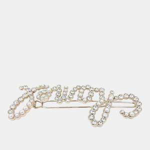 Pre Owned Chanel Silver Hairpin