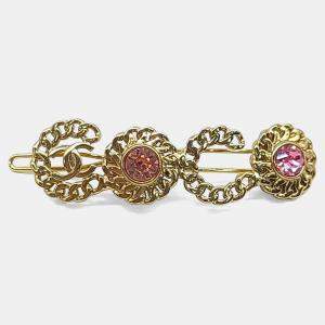 مملوكة مسبقًا Chanel Gold Tone Hairpin