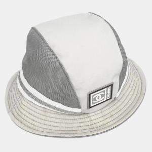 Pre Owned Chanel Gray Sport Line Hat  Small