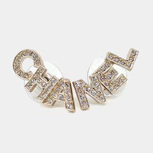 مملوكة مسبقًا Chanel Metal Initial Earrings
