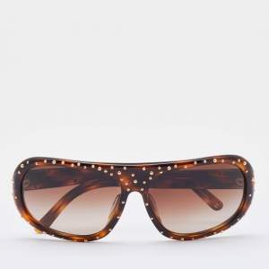 Chanel Brown/Brown Gradient 5135 Studded Aviator Sunglasses