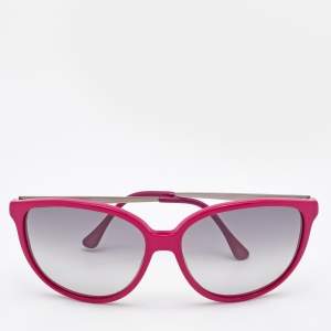 Chanel Pink/Grey Gradient 38008 Butterfly Sunglasses