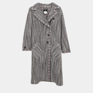 Chanel Brown Rayon Coat Women Size 36 