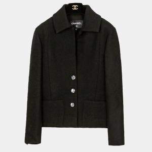 Chanel 3 Button Wool Jacket Size 40