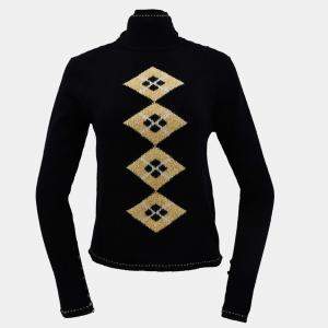 Pre Owned Chanel Black Sweater 38