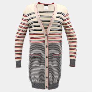 Pre Owned Chanel Cardigan Ivory #40