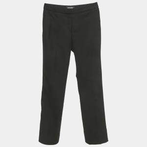 مملوكة مسبقًا Chanel Black Wool Formal Trousers S