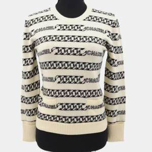 Pre Owned Chanel Sweater Ivory 01A #34