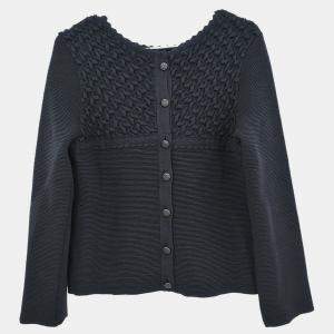 Pre Owned Chanel Cardigan Black #38