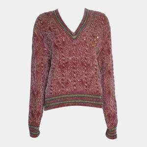 Pre Owned Chanel 22AW 31 Pink Sweater