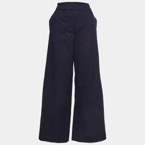 Chanel Navy Blue Cotton Culottes M