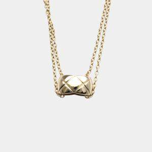Chanel 18K Pink Gold Coco Crush Necklace
