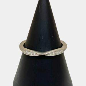 Chanel Platinum Ring EU 50