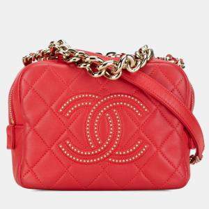 Chanel Quilted Lambskin Beauty Begins Bag