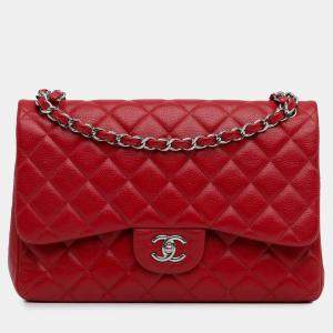 Chanel Jumbo Classic Caviar Double Flap