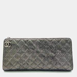 Chanel Metallic Clutch