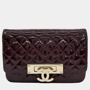 Chanel Patent WOC Mini Crossbody Bag