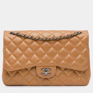 Chanel Jumbo Classic Iridescent Caviar Double Flap